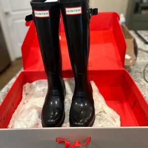 Hunter Classic Black Tall Boots